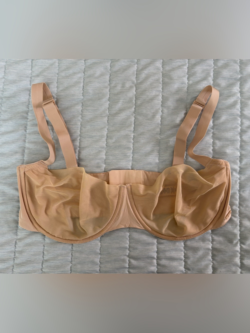 SKIMS unlined balconette bra - clay